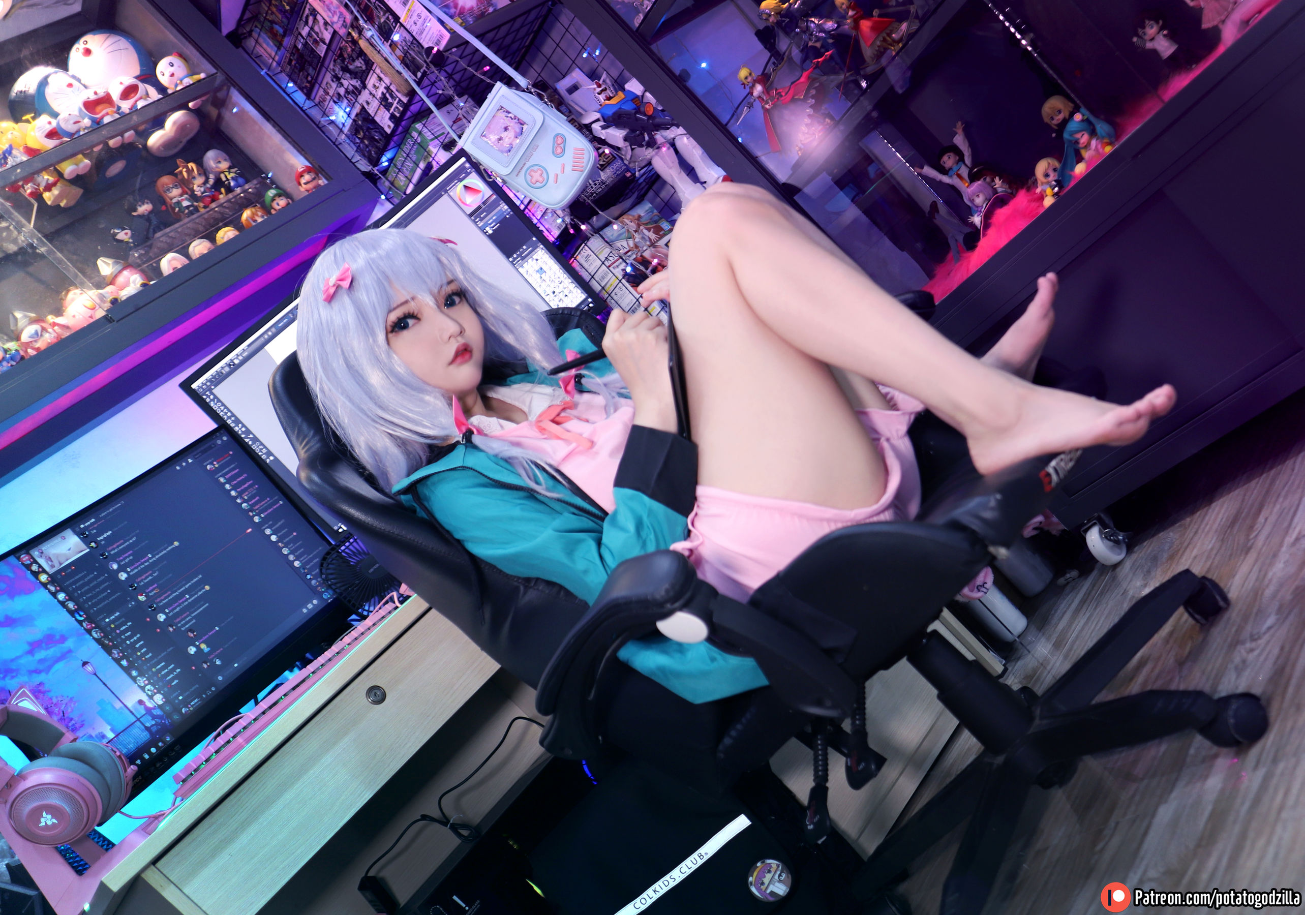 [网红COSER写真] Potato Godzilla – Sagiri 套图